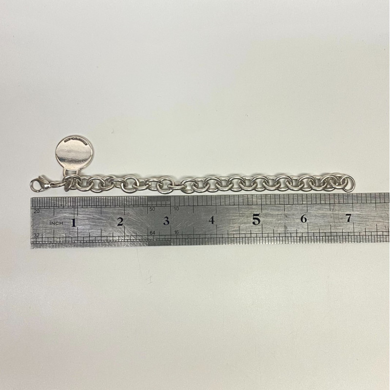 Tiffany & Co. TCS New York City Marathon 7 in Round Chain Bracelet 925