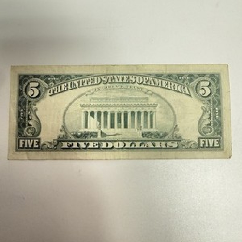 Series 1969 $5 Star Note Federal Reserve Cleveland (D) U.S. Five Dollar Bill