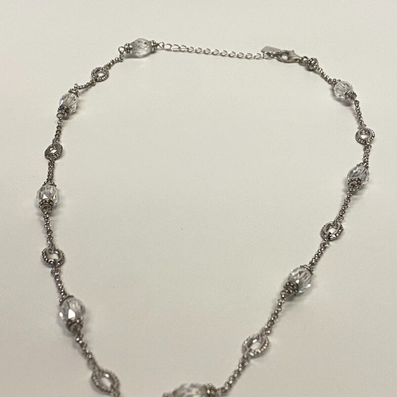Finola 925 Silver Chain Necklace 18" Finola 925 Silver Chain Necklace 18"
