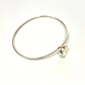 Tiffany & Co. Diamond Silver Paloma Picasso Modern Heart Bracelet