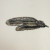 Antique DANECRAFT Sterling Silver Feather Pendant Brooch Pin Antique DANECRAFT Sterling Silver Feather Pendant Brooch Pin