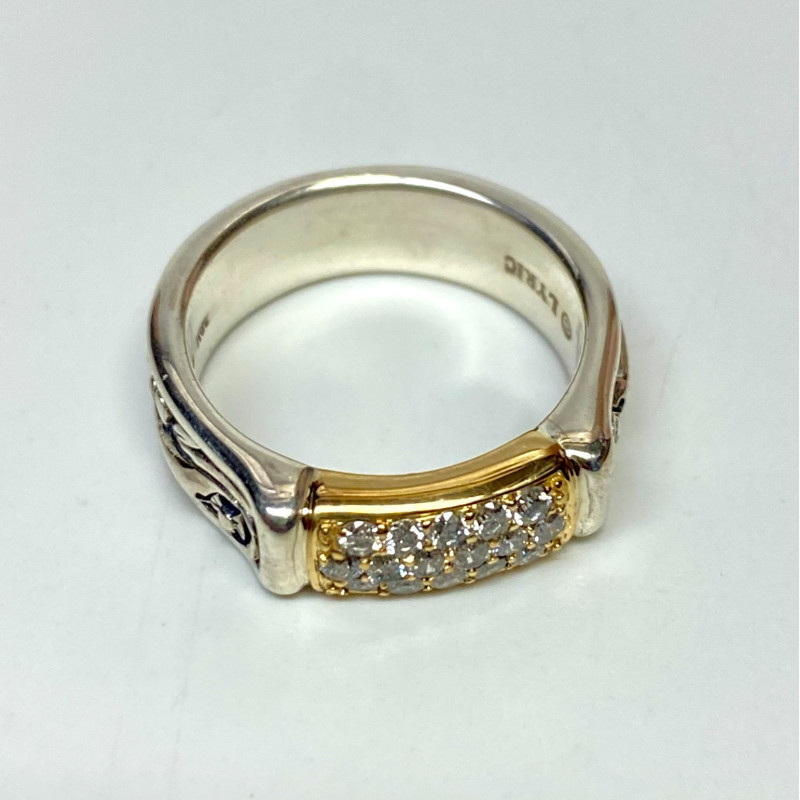 Lyric 925 18k Diamond 0.48ct Ring Size 7 Lyric 925 18k Diamond 0.48ct Ring Size 7