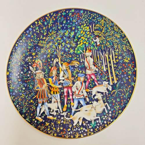Limited Plate Haviland & C. Parlon La Chasse à la Licorne Unicorn Hunt 1972 #2 Limited Plate Haviland & C. Parlon La Chasse à la Licorne Unicorn Hunt 1972 #2