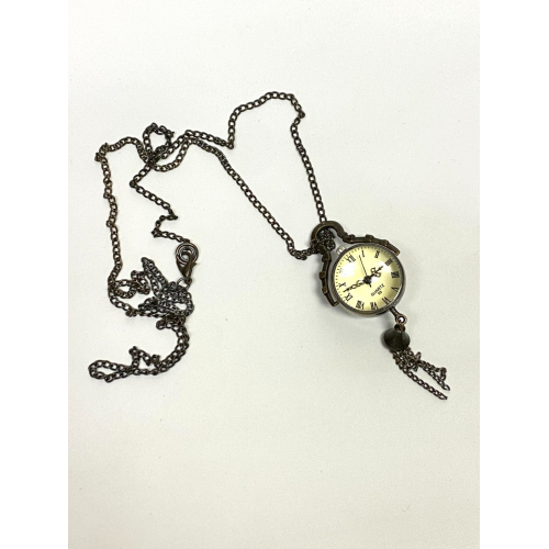 Retro Steampunk Quartz Pocket Watch Black/Bronze Dial Ball Necklace Chain Gifts Retro Steampunk Quartz Pocket Watch Black/Bronze Dial Ball Necklace Chain Gifts