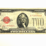 1928-A Red Seal $2 Dollar Bill UNITED STATES NOTE A77186930 A