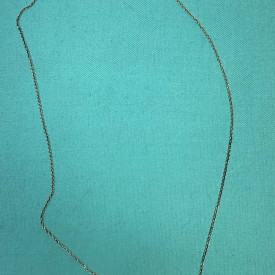 Tiffany & Co Elsa Peretti Chain Necklace in Sterling Silver, 16 Inches