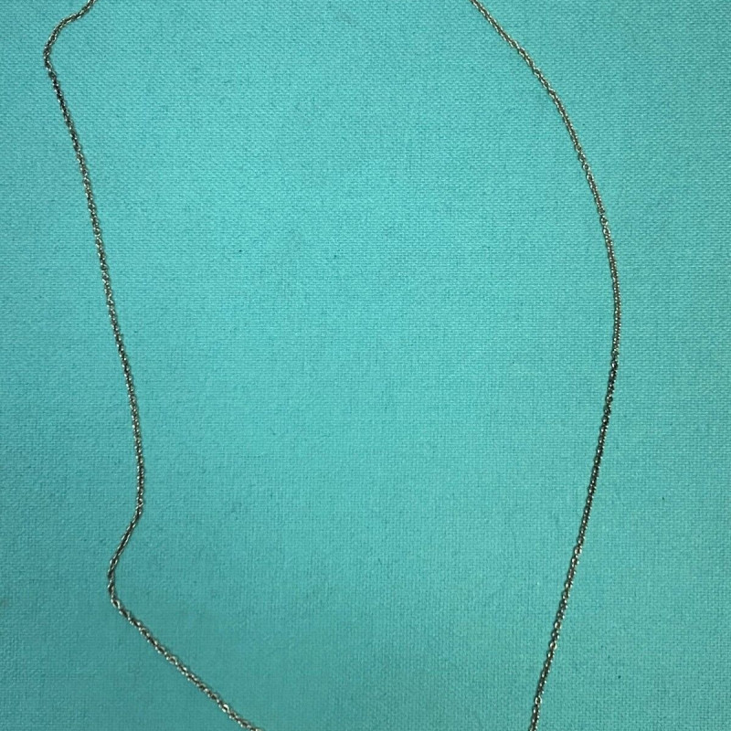 Tiffany & Co Elsa Peretti Chain Necklace in Sterling Silver, 16 Inches Tiffany & Co Elsa Peretti Chain Necklace in Sterling Silver, 16 Inches