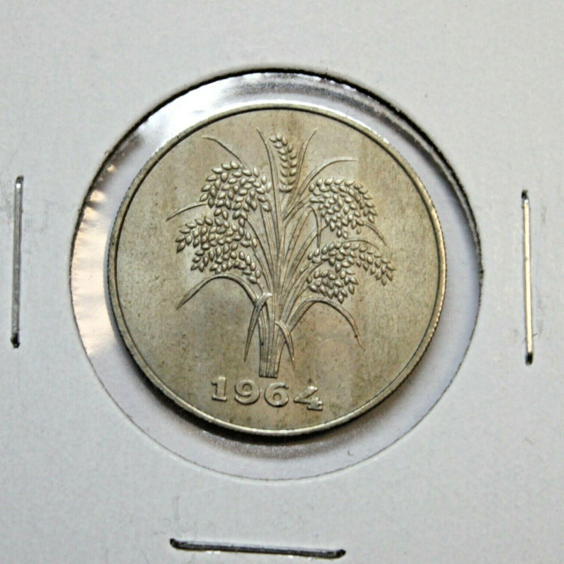 Viet Nam STATE OF SOUTH VIET NAM 10 Dong KM# 8 1964 . #2