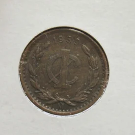 1939 Mexico ESTADOS UNIDOS MEXICANOS Centavo KM# 415 .  # 33