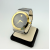 Movado Swiss Museum Classic Mens St. Steel Watch Gold tone Dots Two-Tone