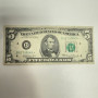 Series 1969 $5 Star Note Federal Reserve Cleveland (D) U.S. Five Dollar Bill