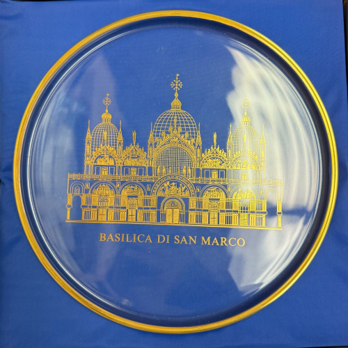 Orrefors 1972 Annual Plate – Basilica di San Marco, Venice Limited Edition Plate Orrefors 1972 Annual Plate – Basilica di San Marco, Venice Limited Edition Plate