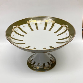 Porcelain fruit bowl by Gardner Moscow
