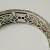 925 Sterling Silver Designed With Green Emerald & Diamond W Open Clasp Bracelet 925 Sterling Silver Designed With Green Emerald & Diamond W Open Clasp Bracelet