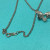 Diamond Pendant With A Neck Chain. Mounting is Made of 14 Kt Gold Diamond Pendant With A Neck Chain. Mounting is Made of 14 Kt Gold