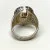 Vintage Stainless Steel Size 11 Eagle Inlay Ring