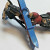 1 3/4 LONG DOGGY WITH RED HAT , RED SWEATER WITH BLUE SKI DECOR FOR TABLE 1 3/4 LONG DOGGY WITH RED HAT , RED SWEATER WITH BLUE SKI DECOR FOR TABLE