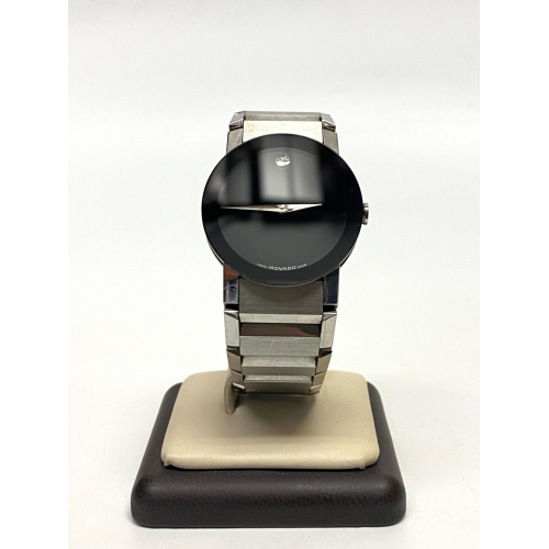 Movado Stainless Steel Men's 35mm Museum Dial Watch Model 84G1 1896, band 7.25& Movado Stainless Steel Men's 35mm Museum Dial Watch Model 84G1 1896, band 7.25&