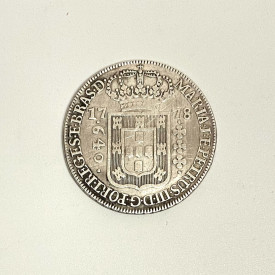 1778 BRAZIL coin Silver 640 Reis
