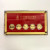 Olympic Games Mascots One World One Dream Gold Plated Medallion Set Olympic Games Mascots One World One Dream Gold Plated Medallion Set