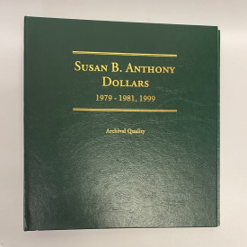 Susan B. Anthony Dollars Series 1979-1981, 1999, LCA12, 18 Coins Susan B. Anthony Dollars Series 1979-1981, 1999, LCA12, 18 Coins