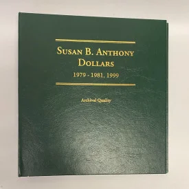 Susan B. Anthony Dollars Series 1979-1981, 1999, LCA12, 18 Coins