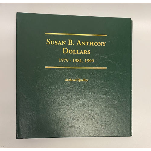Susan B. Anthony Dollars Series 1979-1981, 1999, LCA12, 18 Coins