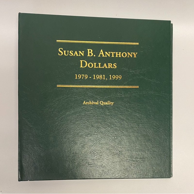 Susan B. Anthony Dollars Series 1979-1981, 1999, LCA12, 18 Coins Susan B. Anthony Dollars Series 1979-1981, 1999, LCA12, 18 Coins