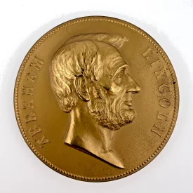 Abraham Lincoln Commemorative Inauguration - Assassination Medal in Original Box