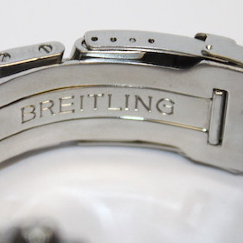 Breitling Crosswind Chronometer Stainless Steel 10.00 ct Diamond Watch