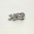 Silver pendant, 925 skull with CZ, Stamped 925