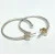 100% Authentic Pandora Post Medium Round Smooth Hoop Earrings - 290650