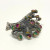 Bora Sterling Silver 925 Tree with Emerald and Ruby Pendant