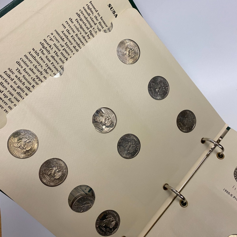 Susan B. Anthony Dollars Series 1979-1981, 1999, LCA12, 18 Coins Susan B. Anthony Dollars Series 1979-1981, 1999, LCA12, 18 Coins