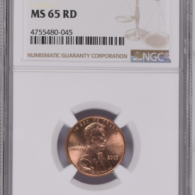NGC MS 65 RD 2005 Lincoln Memorial MS 65 RD 
