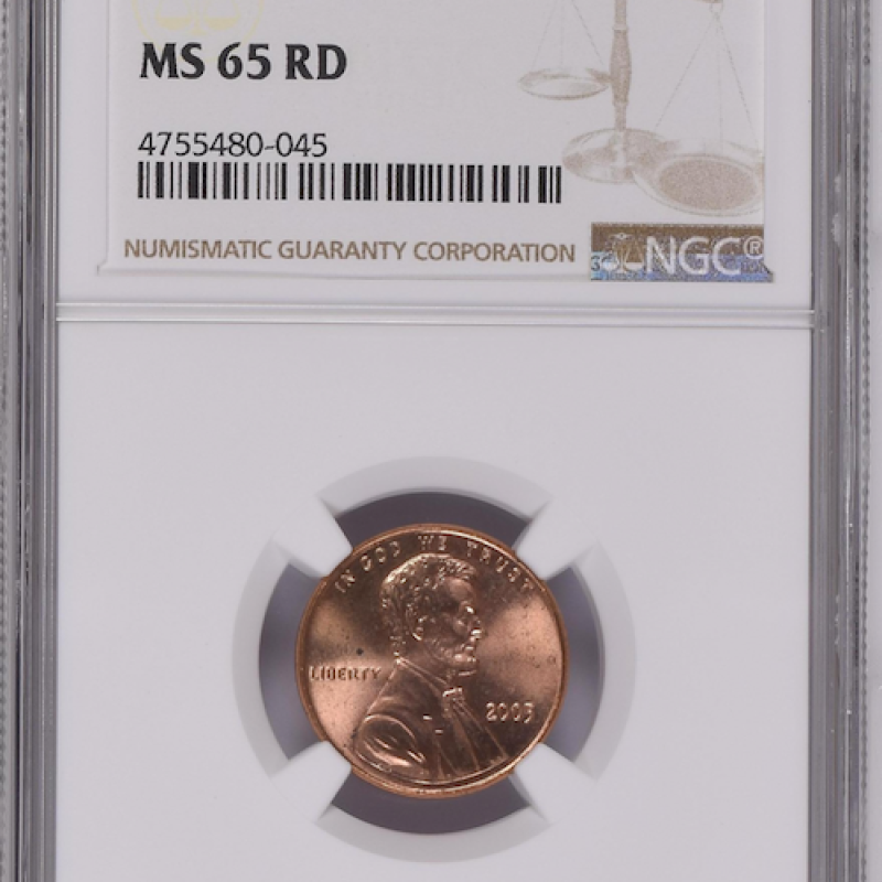 NGC MS 65 RD 2005 Lincoln Memorial MS 65 RD 