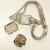 Vintage Ladies Gruen Precision 14K White Gold w Diamonds 17 Jewels