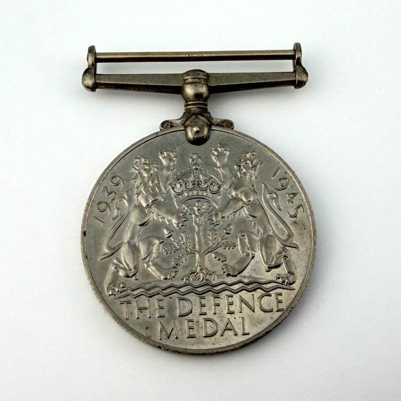 WWII British Defence Medal 1939–1945 – King George VI – Original World War II