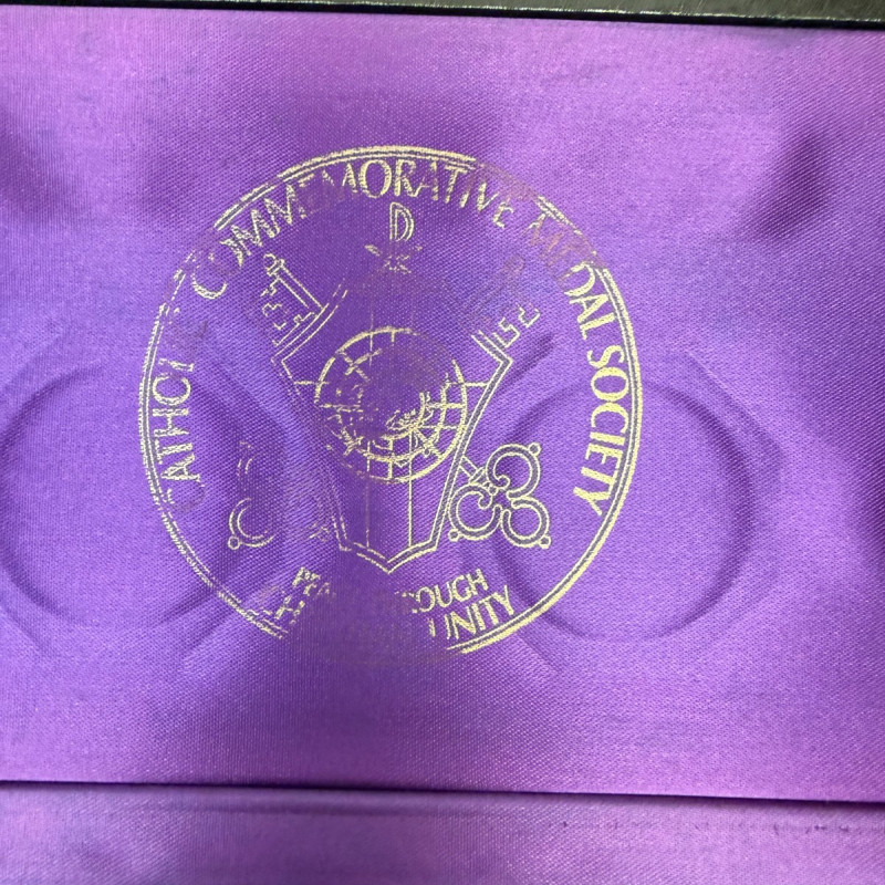 Catholic Commemorative Medal Society 6-Piece Sterling Silver Proof Popes Set