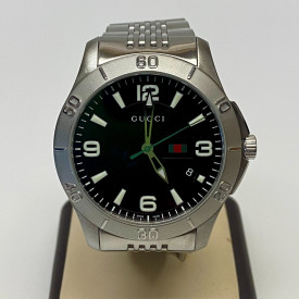 Gucci G-Timeless 126.2 Stainless Watch 48mm