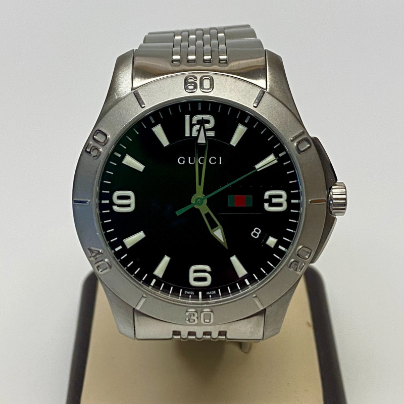 Gucci G-Timeless 126.2 Stainless Watch 48mm