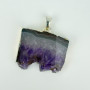 Amethyst Stalactite Geode Purple Handcrafted Pendant
