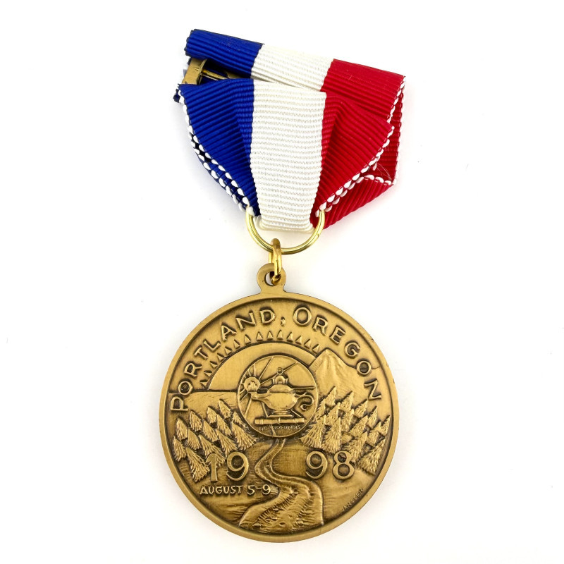 Rare Vintage 1998 ANA 107th Anniversary Convention Medal, Portland Oregon Bronze