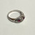 14K Beautiful White Gold Oval Pink Stud With Diamond Woman Ring 14K Beautiful White Gold Oval Pink Stud With Diamond Woman Ring