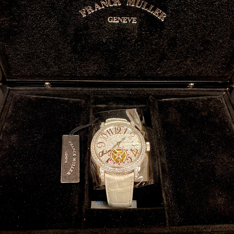 Franck Muller Round Imperial Tourbillion Watch 7008 T D CD Unworn