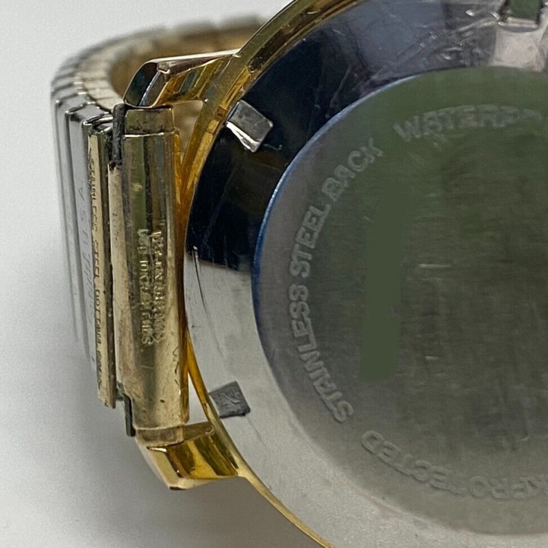 Vintage Hamilton Gold Plated Wristwatch Watch 1970's Automatic Dateline 64029-4 Vintage Hamilton Gold Plated Wristwatch Watch 1970's Automatic Dateline 64029-4