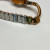 Vintage Ladies GRUEN VERI-THIN Watch 14K Gold 2 Diamonds Swiss Made 17 Jewel