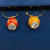 Faberge Egg Wine Glass Charms: Set of Six in Velvet Case - EXCELLENT CONDITION!