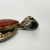 Old Brass Multicolor Stones Inserts Unique Pendant