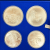 1976 Montreal Olympics Series II Olympic Motifs 4-Coin Sterling Silver Set Canad